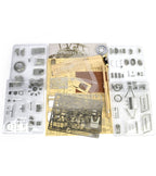 Fighter Sopwith Camel. 1:16 Wooden and Metal Aircraft Model