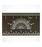 Micro Centering Ruler for Modeling and Crafts