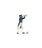 New Set of 19 Metal Figures for Ships British Royal Navy