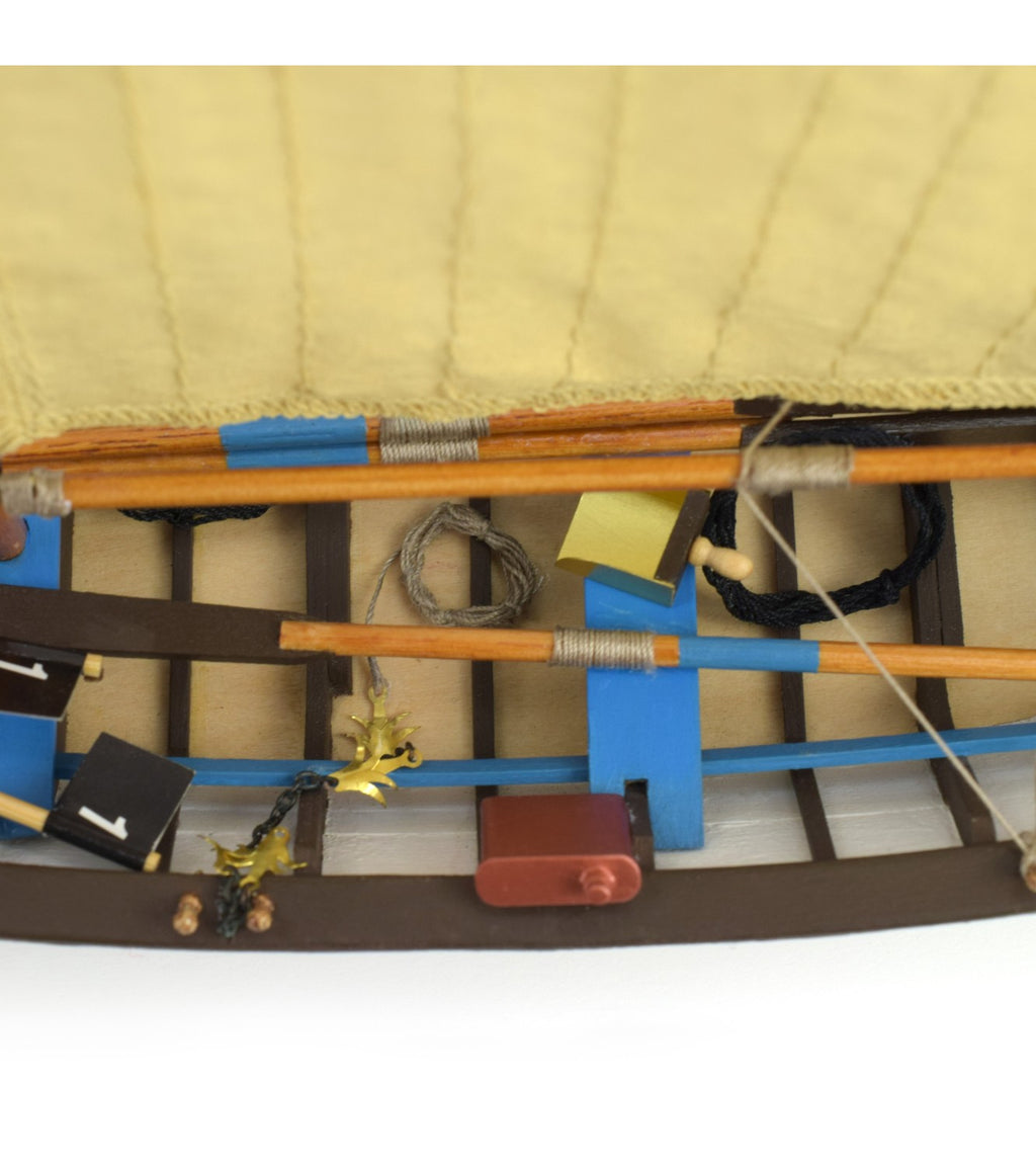 Doris Saint-Malo. 1:20 Wooden Model Fishing Boat Kit