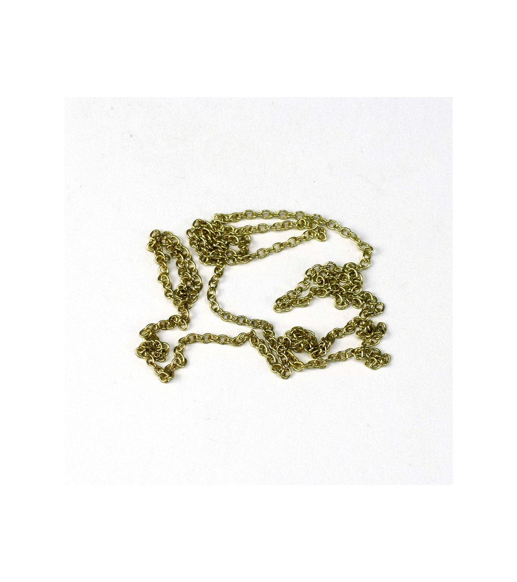 Brass Chain 0.5 mm (0.5 m) for Model Ships