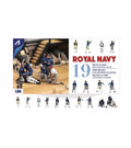 New Set of 19 Metal Figures for Ships British Royal Navy