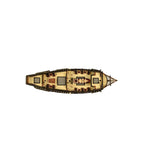 Galleon San Francisco II. 1:90 Wooden Model Ship Kit