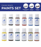 Paints Set for Ship Models: Fishing Boats