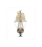 American Schooner Harvey 1:60. Wooden Model Ship Kit