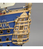 Warship Soleil Royal. 1:72 Wooden Model Ship Kit