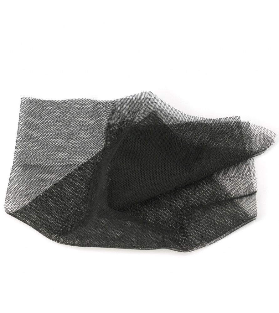 Fine Net in Black Fabric 200x350 mm for Ship Modeling